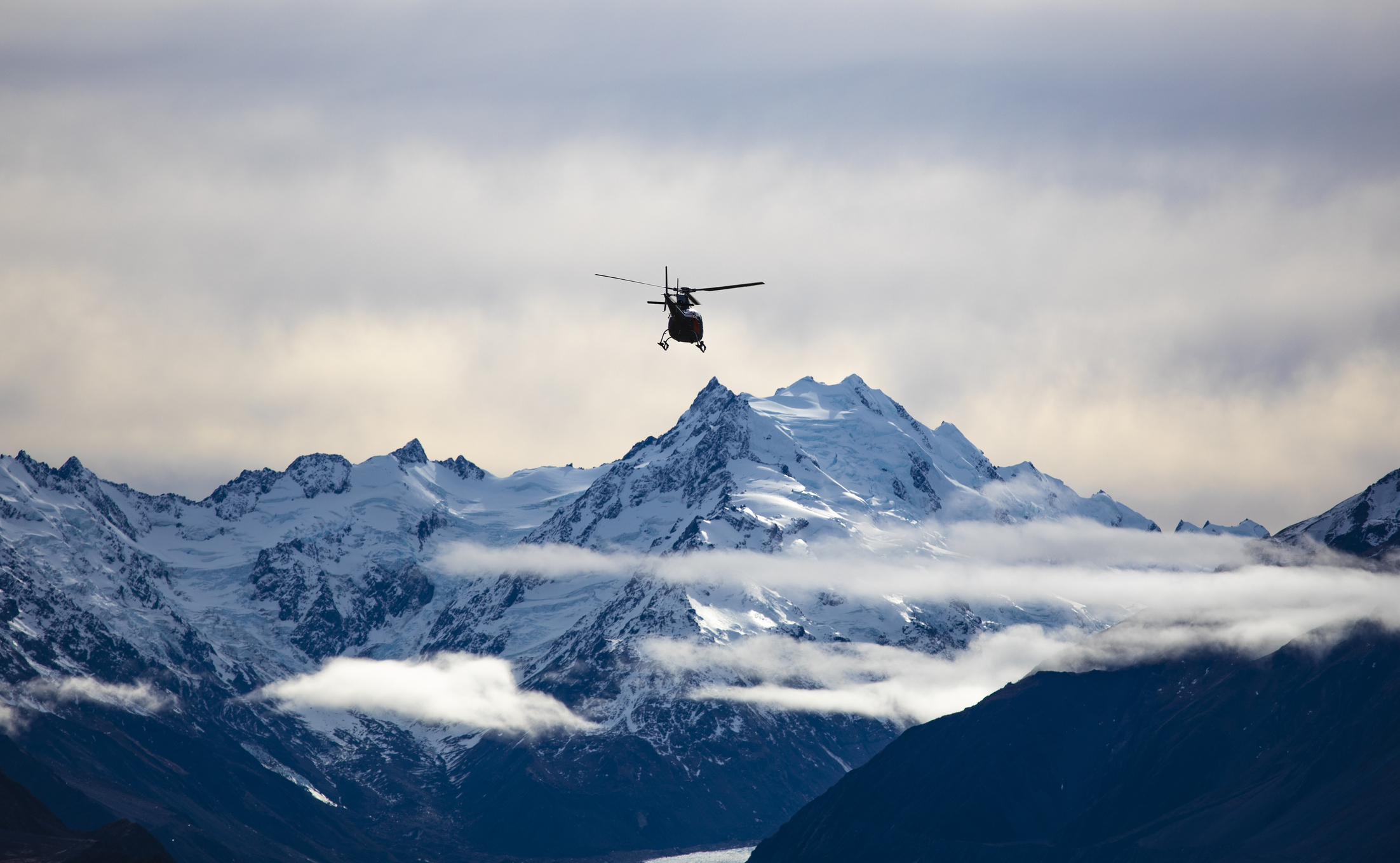 Hélicoptère Mont-Blanc
