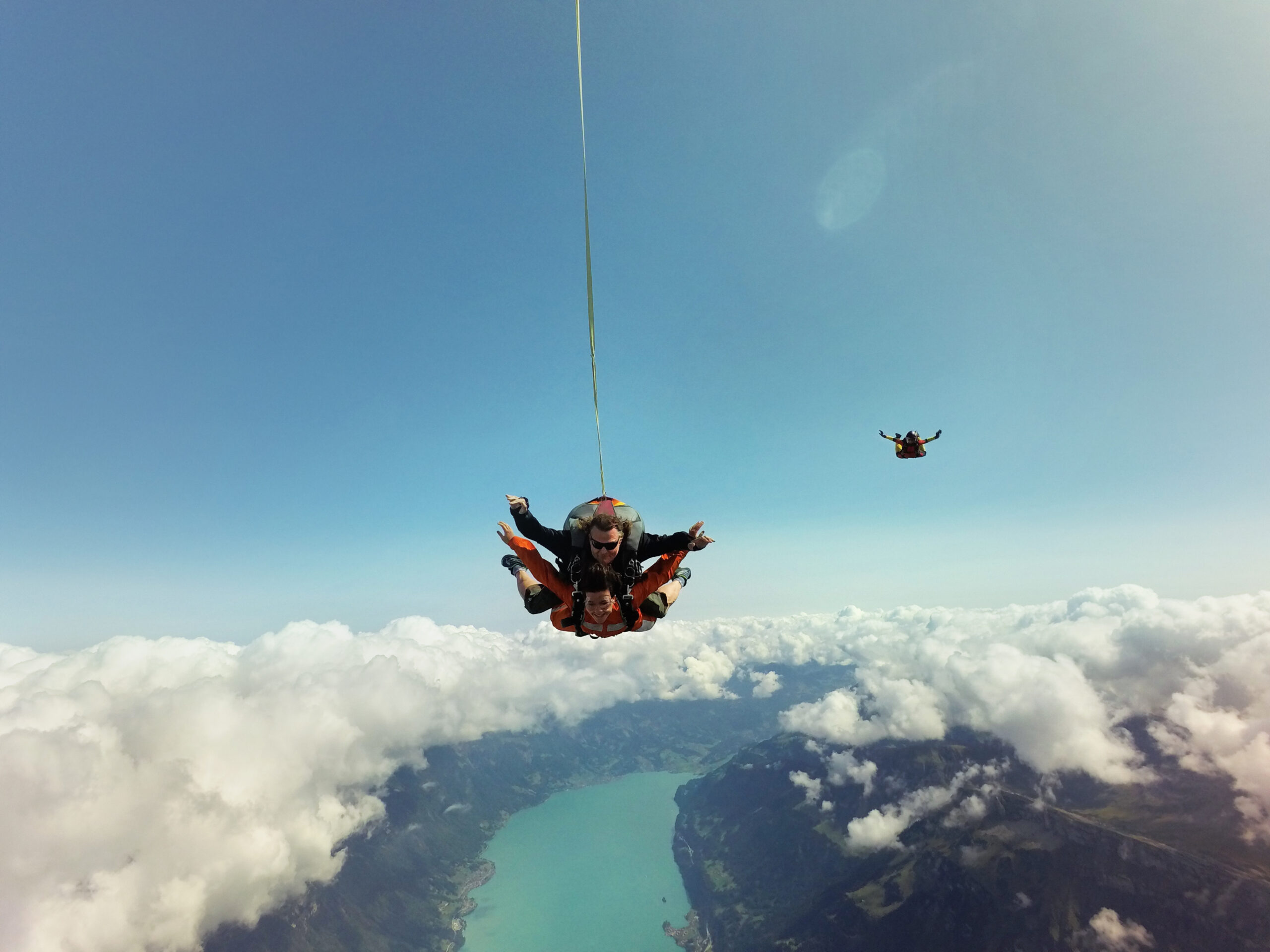 Portrait en chute